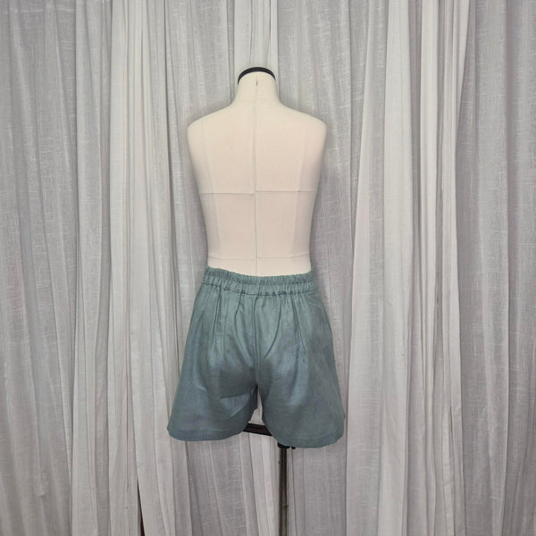 Jackson Shorts 100% Linen Sage
