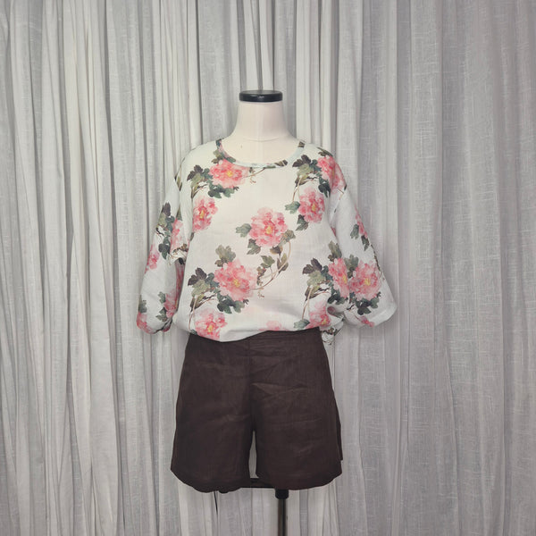 Moss White Rose 110% Ramie