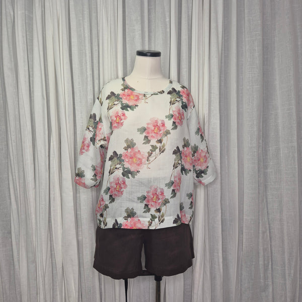 Moss White Rose 110% Ramie