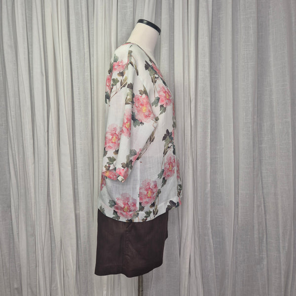 Moss White Rose 110% Ramie