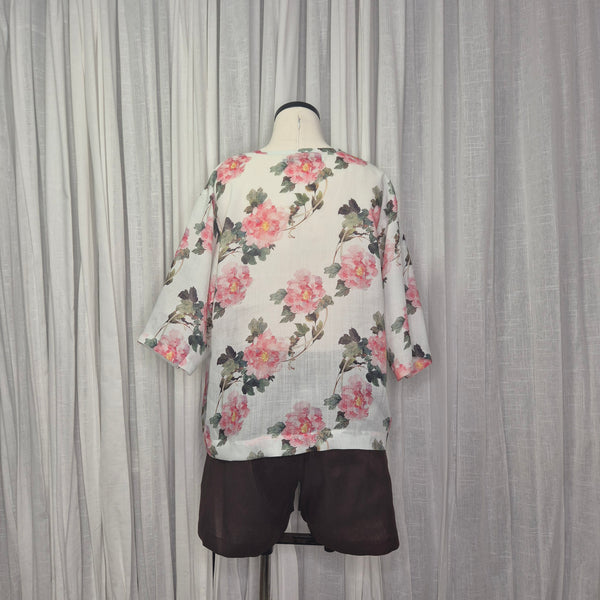 Moss White Rose 110% Ramie